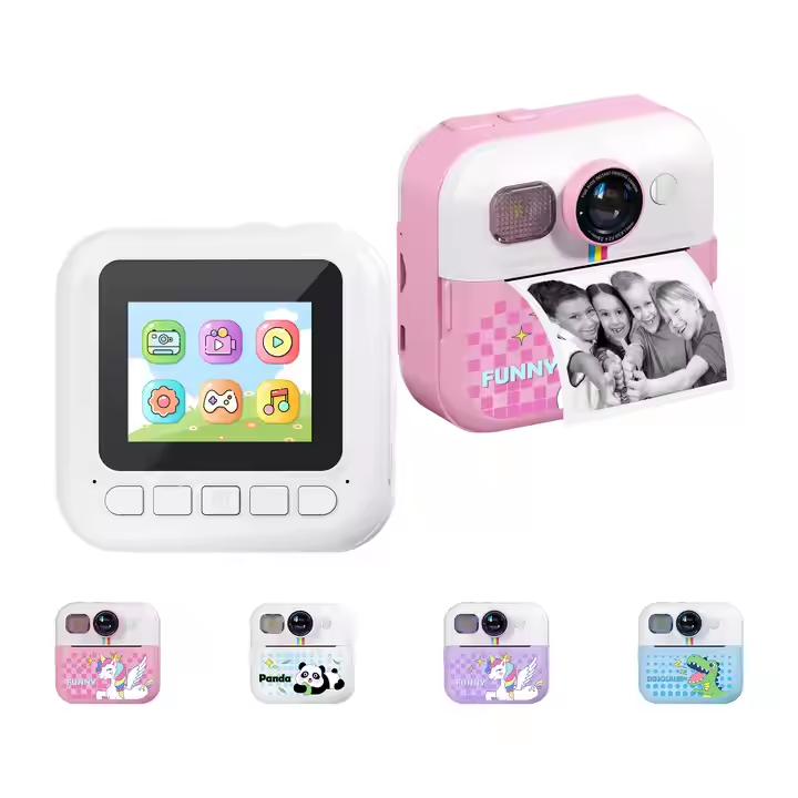 Hot sale High Quality Cheap Portable Montessori Toys Kids Instant Mini Camera Printer for Girl Boy Child's gift