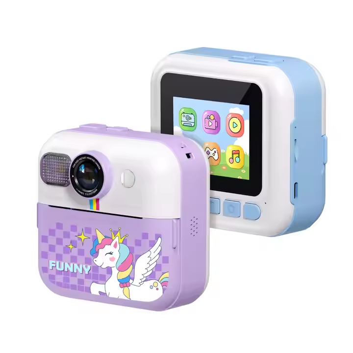 Hot sale High Quality Cheap Portable Montessori Toys Kids Instant Mini Camera Printer for Girl Boy Child's gift