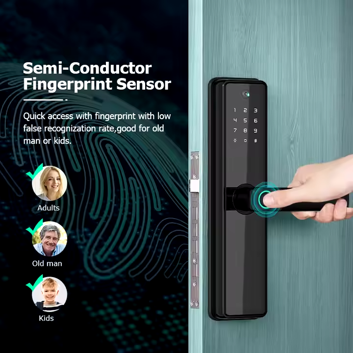 Wifi Smart Door Lock With Camera Doorbell for Home